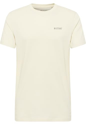 MUSTANG Herren Style Austin T-Shirt, Light Gray 3003, im Sale
