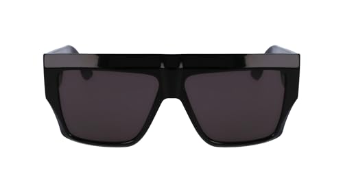 KARL LAGERFELD Unisex KLJ6148S Sunglasses, Shiny Black, 57 im Sale
