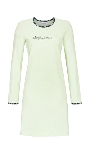 Ringella sleepshirt with motif print in Green Tea, on sale