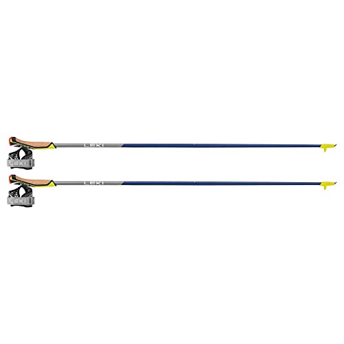 LEKI Nordic Walking Stöcke Speed Pacer Lite 65325501 Blau Metallic 120 im Sale