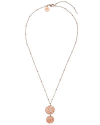 Thumbnail for Purelei Malihini Coin Kette Damen (Roségold) – Halskette Damen aus langlebigem Edelstahl – Wasserfeste Kette mit Anhänger – 40-45 cm Länge verstellbar – Halskette für deinen individuellen Look im Sale