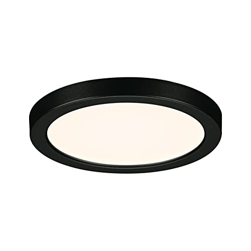 Paulmann 79960 LED Panel Einbaupanel Areo IP44 118mm rund incl. 1x6,5 W Warmweiß Schwarz Kunststoff Beleuchtungssystem 3000 K im Sale