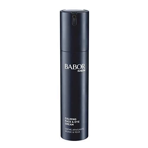 BABOR MEN Calming Face &amp; Eye Cream for stressed skin, face cream and eye cream for men, soothing men's care, vegan formula, 1 x 50 ml on sale
