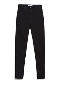 Thumbnail for ARMEDANGELS Damen Skinny Jeans High Waist Bio-Baumwoll Mix X-Stretch INGAA Skinny Fit Black Night im Sale