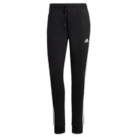 Thumbnail for adidas Damen Essentials 3-Stripes French Terry Cuffed Pants, Black, im Sale