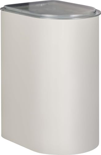 Wesco storage container LOFT 3 liters made of high-quality sheet steel with acrylic lid in matt sand - food-safe - airtight - ideal for drawers on sale