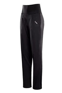 Thumbnail for WINSHAPE Women's Functional Light High Waist Baggy Pants HP103 with Core Waistband, Street Style Casual Pants, Black, S EU on Sale