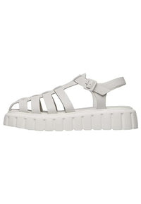 Thumbnail for VOILE BLANCHE GRENELLE SPIDER-Sandalen aus Leder, weiß 38 im Sale