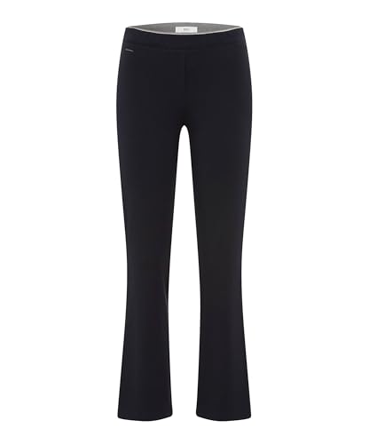 Brax Damen Style Malou Finest Jersey Hose, Navy, 27W x 32 im Sale