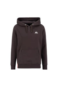 Thumbnail for Alpha Industries Basic Hoody Small Logo Kapuzensweat für Herren Dark Magenta im Sale