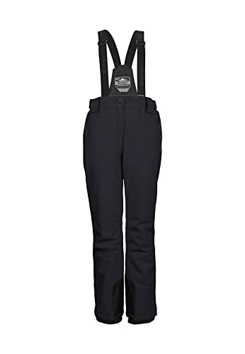killtec Damen Funktionshose/Skihose mit abnehmbaren Trägern KSW 249 WMN SKI PNTS, schwarz, 46, 37559-000 im Sale