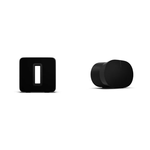Sonos Sub, schwarz – Leistungsstarker WLAN Subwoofer & Era 300. Spüren Sie den Klang rundum im Sale