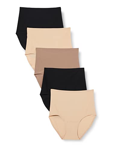 Chantelle SOFTSTRETCH, Taillenslip (Pack X5), Unnsichtbare Unterwäsche für Dame, Einheitsgröße von 36 bis 44 (EU), Mehrfarbig, Einheitsgröße