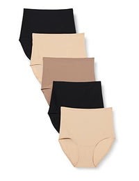 Thumbnail for Chantelle SOFTSTRETCH, Taillenslip (Pack X5), Unnsichtbare Unterwäsche für Dame, Einheitsgröße von 36 bis 44 (EU), Mehrfarbig, Einheitsgröße