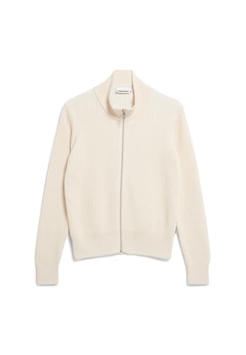ARMEDANGELS Damen Strickjacke aus Bio-Baumwolle REBECCAA VANISE Regular Fit Oatmilk-Light Oatmilk im Sale