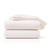 Thumbnail for Amago - Kuscheldecke, Cashmere-Feeling, 180 x 220 cm - Wollweiß im Sale