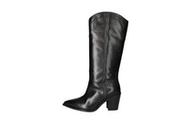 Thumbnail for Unisa women's western boots black leather 37 on sale