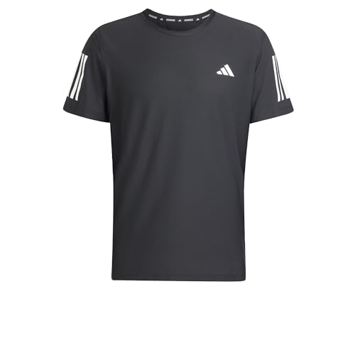 adidas Herren Own The Run Tee T-Shirt, Black, im Sale
