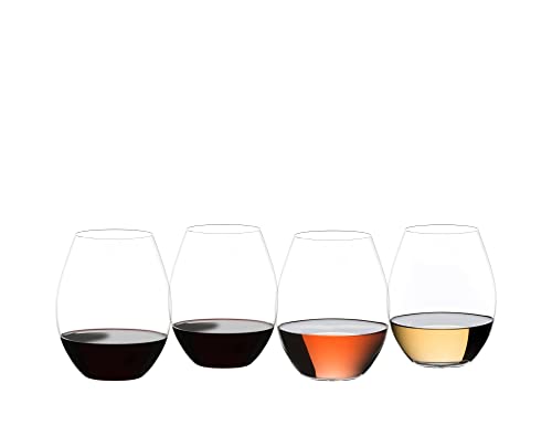 RIEDEL Wine Friendly Tumbler, Clear Crystal, Set of 4
