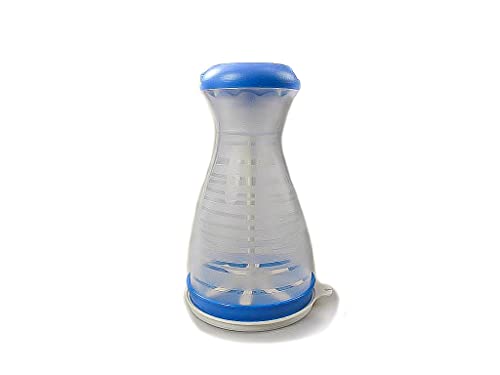 TUPPERWARE Backen Puderfee blau Puderzucker P23 Mühle Backhelfer Küchenhelfer 31074 im Sale
