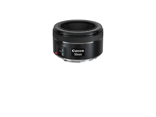 Canon EF 50mm F1.8 STM Objektiv (58mm Filtergewinde) schwarz im Sale