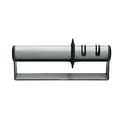 ZWILLING TWIN Sharp Messerschärfer, 20 x 5 x 5 cm, Edelstahl, Silber im Sale