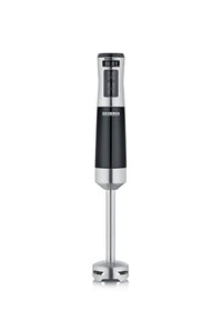 Thumbnail for SEVERIN hand blender for puréeing and chopping, blender with infinitely variable speed control, removable blender arm, 600 W, black / brushed stainless steel, SM 3771 on sale
