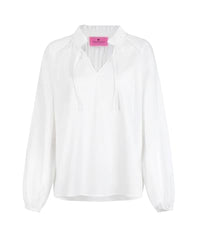 Thumbnail for Lieblingsstück Stehkragenbluse EnzaL Offwhite 38 im Sale