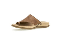 Thumbnail for Gabor Damen Pantoletten, Frauen Slipper,Best Fitting,Gartenschuhe,Sommerschuhe,sommerclogs,Hausschuhe,Zehentrenner,Slides,Peanut,41 im Sale