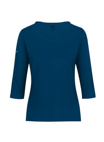 Trigema Damen 539505 Langarmshirt, Saphir-c2c, EU im Sale