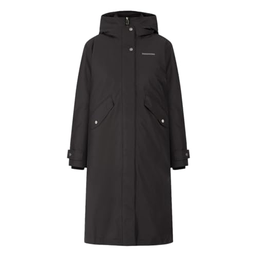 Didriksons Mia 2 - Women's Long Parka, Size_Clothing_No: 36, Color: Black on Sale