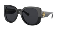 Thumbnail for Versace Women's 0VE4387 Sunglasses, Black/Grey, 56/19/140 on Sale