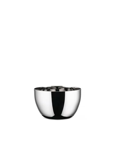 Alessi MAMI Set bestehend aus drei Schalen aus Edelstahl, Chrom, 14 x 9 x 11.5 cm im Sale