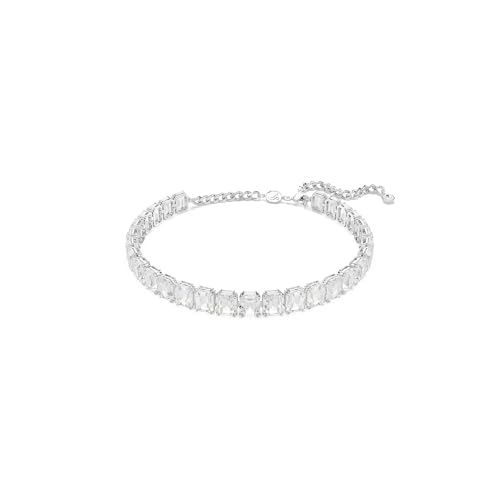 Swarovski Millenia Halskette, Oktagon-Schliff, Farbverlauf, Blau, Rhodiniert im Sale