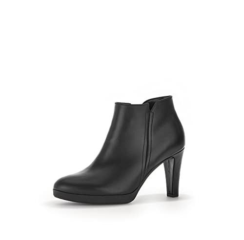Gabor Damen Ankle Boots, Frauen Stiefeletten,uebergangsschuhe,uebergangsstiefel,knöchelhoch,reißverschluss,Stiefel,schwarz,37 im Sale
