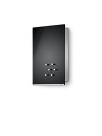 Thumbnail for blomus key box -VELIO- key board, key holder, key box for 7 key rings, black, 20x30x5 cm, incl. 6 magnets (65371) on sale