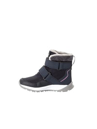 Thumbnail for Jack Wolfskin Unisex Kinder Polar Wolf Texapore Mid Vc K, Dark Blue / Rose, 37 EU im Sale