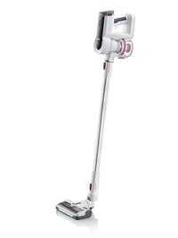Thumbnail for SEVERIN Cordless Vacuum Cleaner, 60-Min Runtime, 2-in-1 Vacuum Cleaner for Pet Hair, Ultra-Light & Bagless for Carpets, Hard Floors & Cars, with Matching Accessories, 400 W, White, HV 7166 on Sale