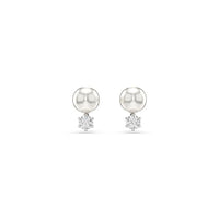 Thumbnail for Swarovski, Matrix Stud Earrings, White, One Size on Sale