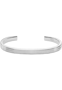 Thumbnail for Fossil Herrenarmband, All Stacked Up Edelstahl Manschettenarmband im Sale