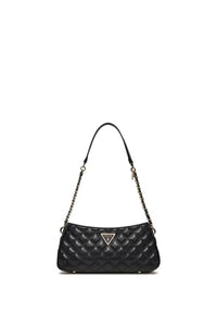 Thumbnail for GUESS Giully Top Zip Shoulder Bag Black im Sale