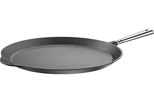 SKEPPSHULT Bratpfanne, Gusseisen, black, cm im Sale