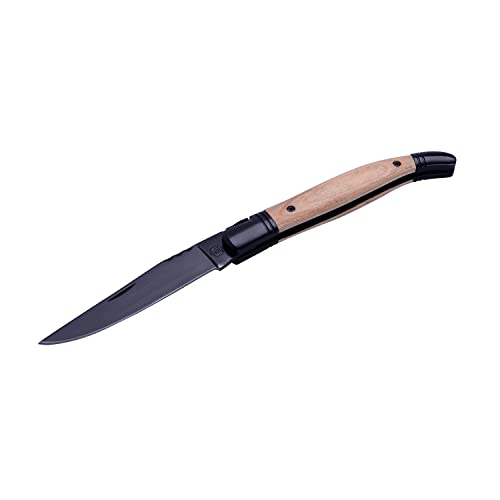 LAGUIOLE - Folding knife with beechwood handle - -