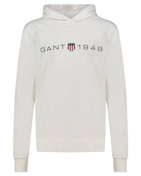 Thumbnail for GANT Damen REG Printed Graphic Hoodie Kapuzenpullover, Eggshell, 42 im Sale