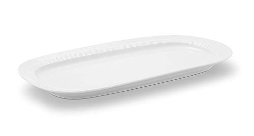 Friesland Porcelain Cake Plate Oval 35cm Jeverland White on Sale