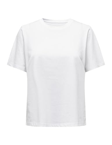ONLY Women's T-Shirt ONLONLY - Regular Fit Black White Beige, on sale