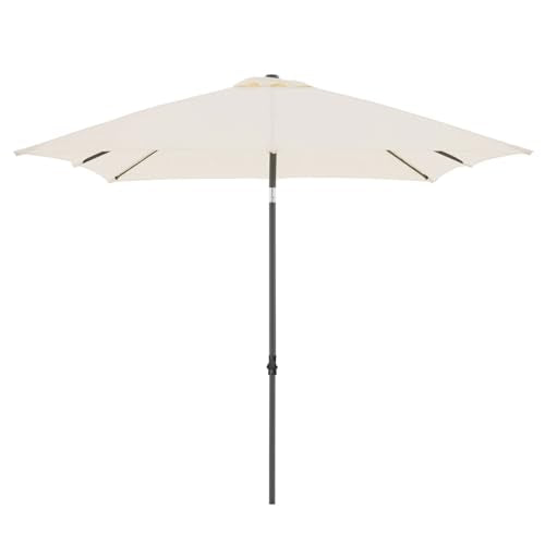 Doppler parasol 'Basic Push Up', approx. 210 x 210 cm, natural on sale
