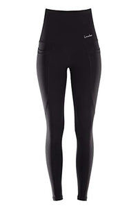 Thumbnail for WINSHAPE Women's Functional Comfort Tights Hwl115c “high Waist” with Three Practical Pockets Leggings, Black, L EU on Sale