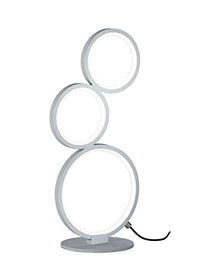 Thumbnail for Trio Leuchten LED table lamp Rondo 522610389, metal silver-colored, including 17 watt LED, touch dimmer on sale