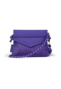 Thumbnail for satch Clutch small shoulder bag makeup bag with drawstring and mirror for teenagers Bright Faces - Purple on sale